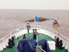 江蘇鹽城漁船相撞事故--2人遇難，1人失蹤