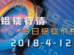 今日鋁錠價：4月12日全國各地鋁錠行情